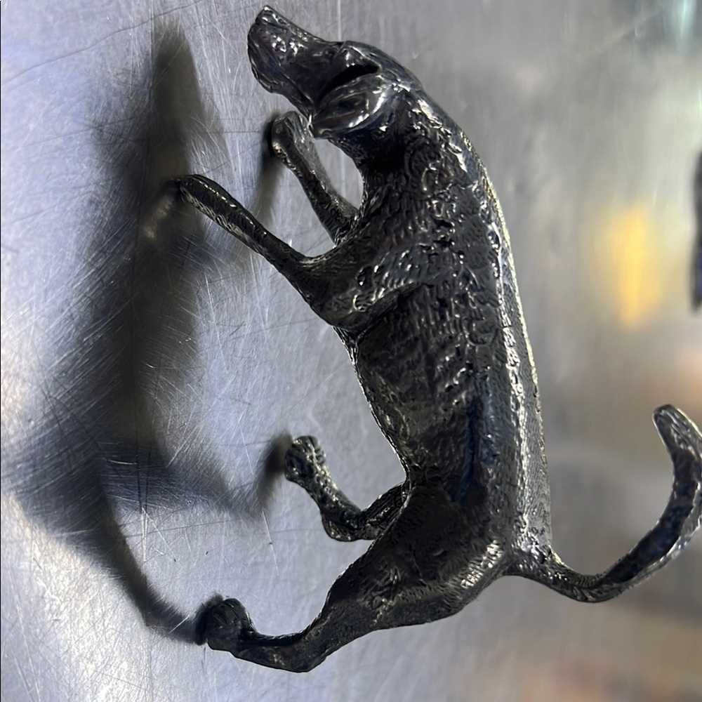 Metallic Dog decoration